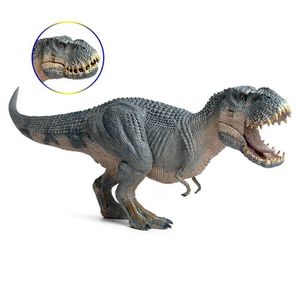 Brinquedos de transformação Robôs 36,5 cm Jurássico Tyrannosaurus Rex Modelo Com Boca Móvel PVC Dinossauros Action Figure Model Toy for Kids Gifts 230617