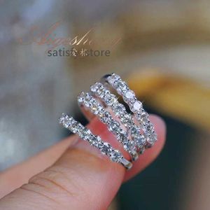 Set di fedi nuziali in oro 18 carati con diamanti Original Fashion Jewelry Ring Wedding per le donne