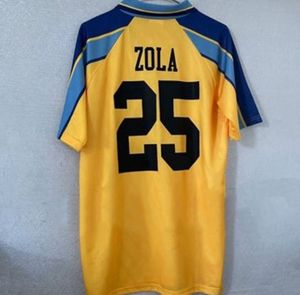 1995 1996 retro soccer jerseys ZOLA Lampard Drogba MAKELELE TERRY Classic football shirt vintage maillots kit uniform Camiseta de Foot jersey 2004 2005