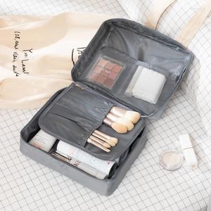 Sacos de armazenamento Bolsa de viagem portátil para cosméticos Organizador de higiene pessoal feminino Pincel de maquiagem Kits de higiene feminina Grande capacidade