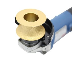 Sliper Hand Hold Grinder Diamond Bit Diamond Profile Wheel for Marble Round Edge Grinding Wheel Angle Grinder Stone Edging Discs MX46