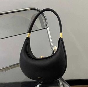 Songmont Luna 2023 Luxury Designer Underarm Hobo Shoulder Bag Half Moon Leather Purse clutch bags Handbag CrossBody new Fashion goes with everythingsaf