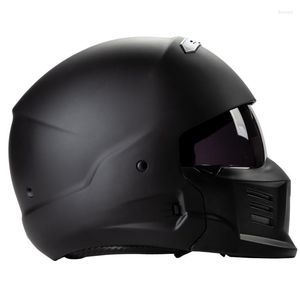 Motosiklet Kaskları Hızlı Gemi Özel Kask Yarışı Akrep Zombi Serisi Capacete Moto Casque Modüler 3/4 Jet Açık Yüz