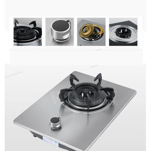 Combos Gas Stove Singleburner Gas Stove gospodarstwa domowego/komercyjnego pieca naftowego Wbudowana kuchenka kuchenna kuchenna