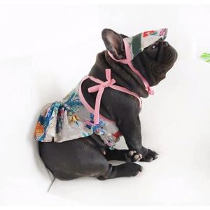 Coletes franceses bulldog cão vestido de cachorro vestido de verão roupas frias cães médios cães médios chihuahua pug schnauzez dropshipp qqc02