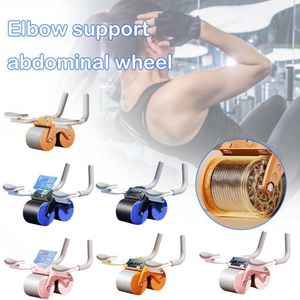 Core Abdominal Trainers Automatic Rebound Roller Tool Wheel With Elbow Support Timer and Strength Training 230617