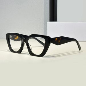 09y Cat Eye Oko okulary okulary Czarna Hawana Rama Kobiety okulary optyczne Ramka moda okularów przeciwsłonecznych Ramki z pudełkiem