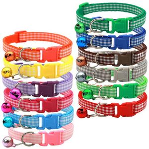 Dog Collars Leashes Pets Plain Adjustable 1932Cm Puppy Kitten Pet Hospital Ad Gifts Drop Delivery Home Garden Supplies Dhoad