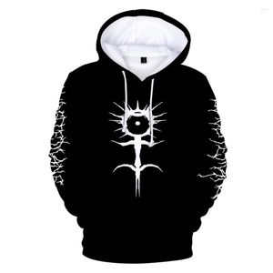 Sudaderas con capucha para hombre Ghostemane, imagen retrógrada de mercurio para hombre y mujer, Sudadera con capucha de manga larga con estampado 3D, ropa de calle, chaqueta para hombre, Tops