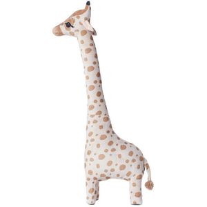 Partihandel tecknad giraff barn plysch leksak docka kastkudde baby kastkudde