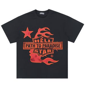 T-shirt da uomo Harajuku Stars Dancing Letter Graffiti T-shirt estive a maniche corte T-shirt da uomo retrò Y2K Streetwear T-shirt oversize Unisex 230619