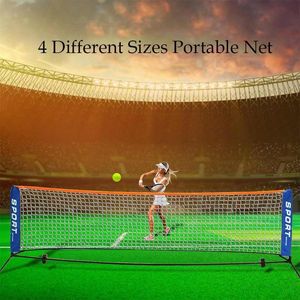 Badminton String 3.1/4.1/5.1/6.1M Portable Badminton Net Easy Setup Volleyball Net för tennis Pickleball Training Indoor Outdoor Sports Wholesale 230617