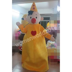 Mascarada tamanho adulto chapéu amarelo menino mascote traje simulação traje personagem de desenho animado terno carnaval adultos festa de aniversário roupa extravagante para homens mulheres