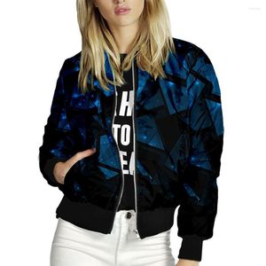 Jaquetas femininas jaqueta com estampa de bolinhas Amami Bomber 2023 primavera coreia inverno frio feminino suporte para personalização