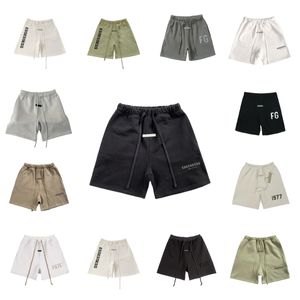 Tasarımcı Essential Clothing Shorts Erkekler Mektup Baskılı Spor Erkek Şortu Essenl Shorts Sıradan Sporlar Gevşek Büyük Boy Boy Boy Çizme Diz Uzunluk Essen Shorts