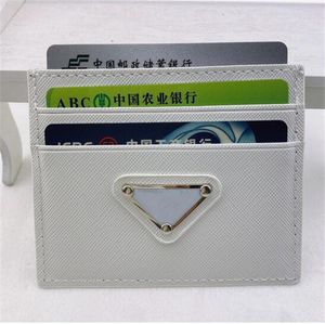 Top Quality Designer Card Holders purse Fashion Womens men Purses With Box Double sided Credit Cards Coin Mini Wallets