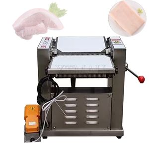 220V Fresh Pork Pig Skin Remover Temovering Peeling Machine Cutting Machine