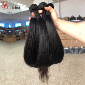 Malezya düz saç demetleri% 100 remy insan saçlı doğal renk demetleri düz saç örgüleri 1 parça 10-40 l230520 satın alabilir