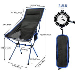 Kamp Mobilya Kampı Sandalye Taşınabilir Hafif Katlanır Sandalyeler Bahçe Açık Sırt Çantalık Yürüyüşü Yürüyüş Piknik Balıkçılık Plajı 230617