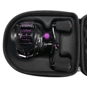 Fisketillbehör Fisker Rullskydd Vattenbeständig hård EVA-låda påsar Inbyggd anti-tryck svamp Baitcasting Wheel Bag Accessories 230619