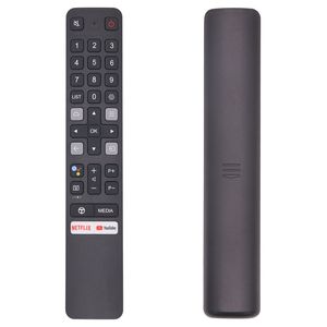 PerFascin ersetzt Sprachfernbedienung RC901V FMR7 passend für TCL Smart TV 06-BTZNYY-IRC901V mit Netflix FPT Play Key