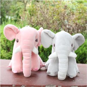 Fyllda plyschdjur 20 cm baby söt elefant plysch fylld leksak docka mjuk djurdocka barn barn plysch leksak gåva 230617