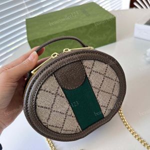 Women Crossbody Bags Luxury Designer Shoulder Bag Leather Cross Body Fashion Handbags Mini Circular Pochette High-quality Letters Artwork Wallet Purse