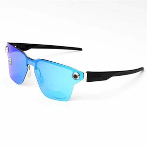 Óculos de ciclismo 4139 armação de metal masculina moda óculos de sol polarizados feminino esportes ao ar livre óculos de corrida 1 par de lentes com embalagem 301U