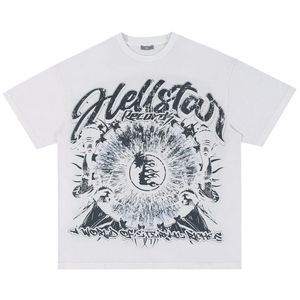 Verão Homens Hellstar Camiseta Rapper Lavagem Cinza Pesado Artesanato Unisex Manga Curta Top High Street Moda Retro Mulheres T-shirt S-xxxl Sem Etiqueta 0P3A UBC0