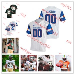 Kolorado State Rams Football Jersey Trevyn Heil Tory Horton Ches Jackson Chase Wilson Alex Berrouet Tuioti Colorado State Jerseys