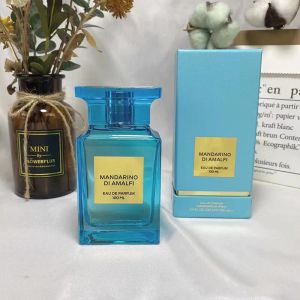 Tasarımcı Marka Kadın Erkek Parfüm Parfum Mandarino Di Amalfi Sprey 100ml Doğal Unisex Köln Hediye İçin Uzun Kalıcı Koku Kokusu Hediye Hoş Bir Koku Taze