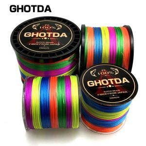 Braid Line GDA 9 Strands 8 Strands 4 Strands 1000M 500M 300M PE Braided Fishing Line FreshwaterSaltwater Fishing Weave Super Strong 230619