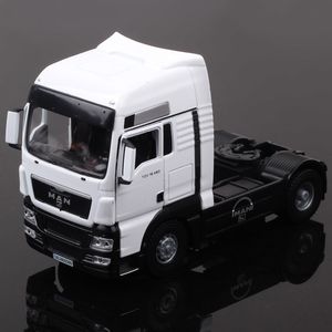 Diecast Model car Classic Joycity 1/43 Scale Man TGX 18 480 Camion Rimorchio Camion Trattore Testa Metal Fonde sotto pressione Veicoli giocattolo Modellino auto Miniature 230617