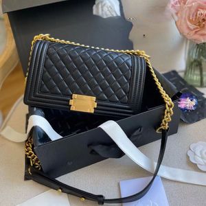 Cosmetic Cases Brand Women Designer Shoulder Bags Small Square Bag with Metal Chain S Fashion Crossbody Genuine Leather Ch Handbags