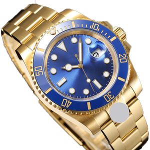 Automatic mechanical for men 3135 movement waterproof designer watches Sapphire 40mm stainless steel man wristwatch luminous waterproof Christmas gift