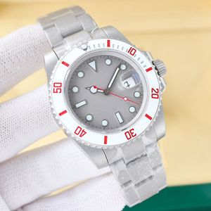 Sub Watch Automatyczny ruch mechaniczny Mężczyzn WRISTWATCH Włókna Włókna Klasyczna Business Sapphire Sapphire Stal nierdzewna 904L Dift opaski Montre de Luxe