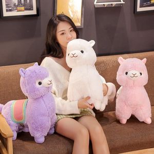 35/50CM Nette Alpaka Plüsch Spielzeug Weiche Plüsch Alpacasso Alpaka Puppen Stofftier Spielzeug Kinder Geburtstag Geschenk