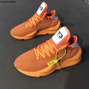 Ddguvb y3 Four Seasons Personality Couple Dad Shoes Orange Ninja Men's Fashion Edition Trendy Men's Sports Shoes