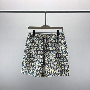5# Summer Mens Shorts مصممون غير رسميين للركبة الرياضية الطول الأزياء السريع تجفيف الرجال شاطئ السراويل بالأبيض والأسود طباعة الحجم الآسيوي M-xxxl# 07