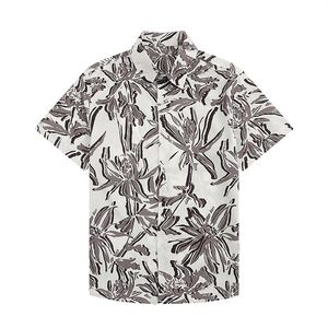 Camisas masculinas de grife de verão manga curta camisas casuais moda polos soltos estilo praia camisetas respiráveis camisetas roupas M-3XL Q15