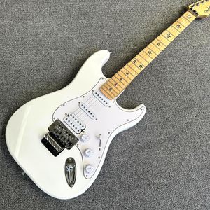 Custom Shop, Factory New Product, White Trill ST Electric Guitar, Maple Five-star Fingerboard, White Guard Board, Free Delivery