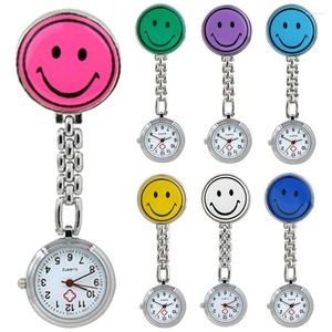 Pocket Watches Fashion Hanging Watch 11 Colors Waterproof Round Exakt tid