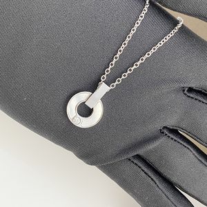 iced out pendant luxury gold chain womens silver chain jewelry woman wholesale jewellery Valentine's Day luxury necklace designer Alloy pendants necklace