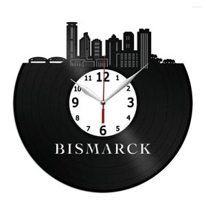 Wanduhren Bismarck ND Art Home Design Dekoration Uhr Geschenk Ornament Geburtstag