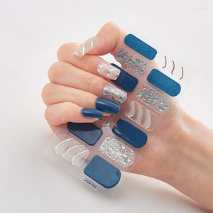 Adesivi per unghie Tre tipi 0f Creative Women Salon Adesivos Tape Nails Art Decoration Sticker Designer