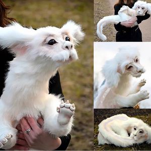 Decorações de jardim engraçado presente boneca de pelúcia minhoca de labirintos falkor da história sem fim fuchur bebê feito à mão de brinquedos de labirintos 230617