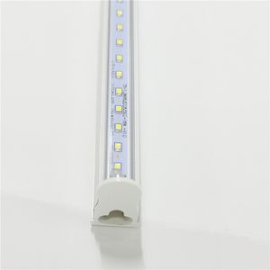 T5 LED Tubes Lights 8ft 2400mm 36W AC85-265V Integrated PF0.95 SMD2835 5000K 5500K مصابيح الفلورسنت 8 أقدام 110 فولت مصابيح الشريط الخطي