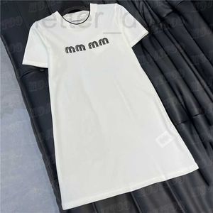 Plus size Dresses designer Luxury Women Design Letter Pattern Skirts Summer Lady Girls Casual Dress Clothes NGMT