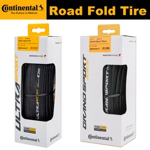 Bike Groupsets 1 Pair Continental Road tire ULTRA SPORT II III GRAND Sport Race 700 23c 25c28C Clincher Foldable Tire 230617