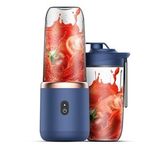 Narzędzia do warzyw owocowych Mini mikser 40 W Sok Blender Mini Portable Szybki Blender Cup rozmiar osobistego ładowania USB Podwójna kubek Sokowarniacz